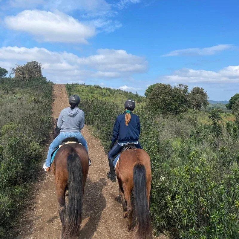 One-hour trail ride through the Algarve countryside